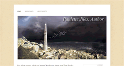 Desktop Screenshot of paulettejiles.com